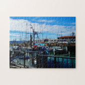 Boote im Dock Puzzle (Horizontal)