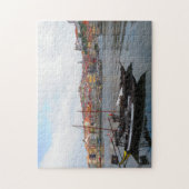 Boote im Douro-Fluss - Porto, Portugal Puzzle (Vertikal)