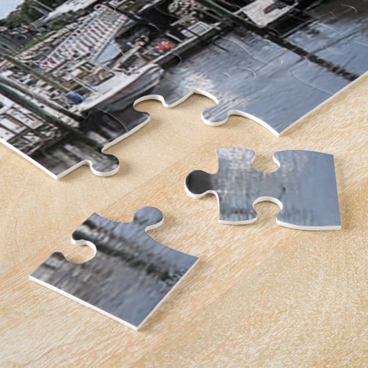 Boote im Hafen Maine Puzzle (Seite)