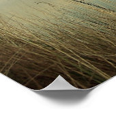 Boote im Hafen Poster (Ecke)