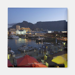 Boote im Hafen, Südafrika Magnet