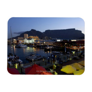 Boote im Hafen, Südafrika Magnet