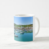 Boote im Hafen von Gorey Kaffeetasse (VorderseiteRechts)