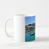Boote im Hafen von Gorey Kaffeetasse (Links)