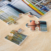 Boote im Hafen von Nizza in Frankreich Puzzle (Seite)