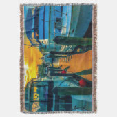 Boote im HafenSunset Decke (Vorderseite Vertikal)