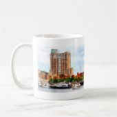 Boote im Innenhafen Baltimore MD Kaffeetasse (Links)
