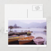 Boote im Lake District Nordengland Postkarte (Vorne/Hinten)