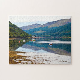Boote im Loch Long, Arrochar Jigsaw Puzzle