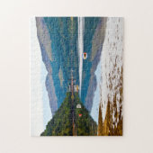 Boote im Loch Long, Arrochar Jigsaw Puzzle (Vertikal)
