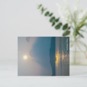 Boote im Sonnenuntergang, Koh pha ngan Postkarte (Stehend Vorderseite)