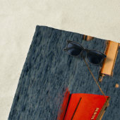 Boote im Sunset Beach Handtuch (Beispiel)
