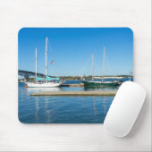Boote im York River durch Yorktown Mousepad (Mit Mouse)