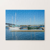 Boote im York River durch Yorktown Puzzle (Horizontal)