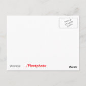 Boote im Zentralpark Postkarte (Rückseite)