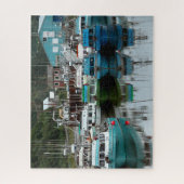 Boote in Alaska Puzzle (Vertikal)