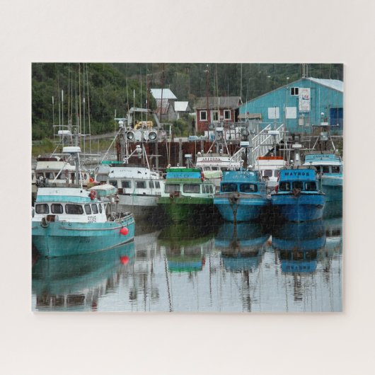 Boote in Alaska Puzzle (Horizontal)
