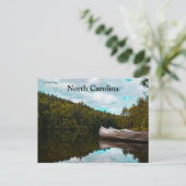 Boote in Brevard North Carolina Postkarte (Stehend Vorderseite)