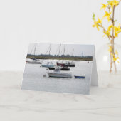 Boote in Burnham on Crouch Karte (Gelbe Blume)