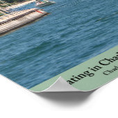 Boote in Charlevoix - Charlevoix, MI Poster (Ecke)