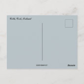 Boote in Cobh Cork Irland Postkarte (Rückseite)