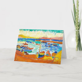 Boote in Collioure | Andre Derain | Karte