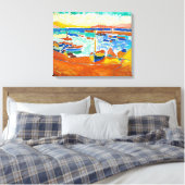 Boote in Collioure | Andre Derain | Leinwanddruck (Insitu (Schlafzimmer))