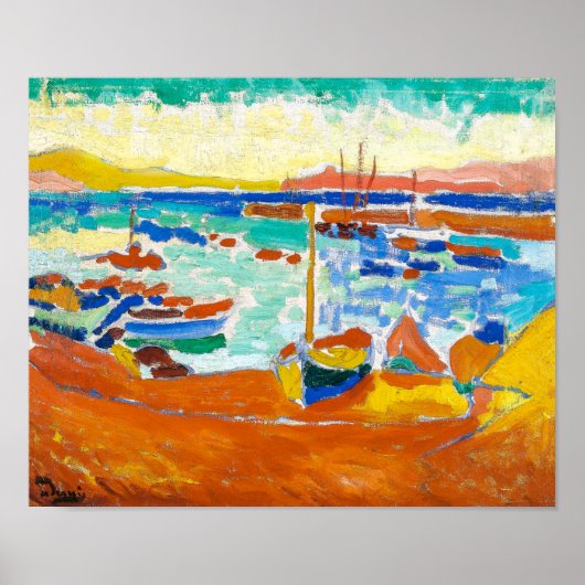 Boote in Collioure | Andre Derain | Poster (Vorne)