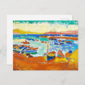 Boote in Collioure | Andre Derain | Postkarte (Vorne/Hinten)
