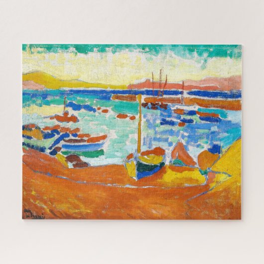 Boote in Collioure | Andre Derain | Puzzle (Horizontal)