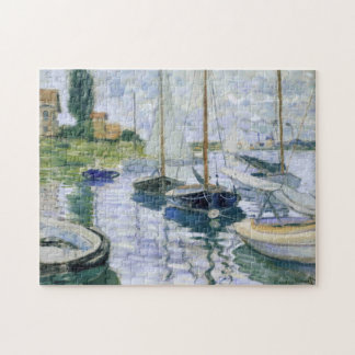 Boote in der Erholung Petit-Gennevilliers Monet Fi Puzzle
