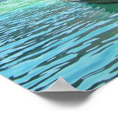 Boote in der Maya Bay Poster (Ecke)