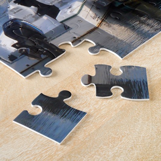 Boote in einem Cape Cod-Hafen Puzzle (Seite)