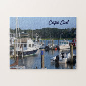 Boote in einem Cape Cod-Hafen Puzzle (Horizontal)