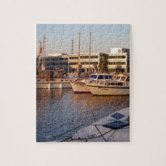 Boote in einem Hafen Puzzle