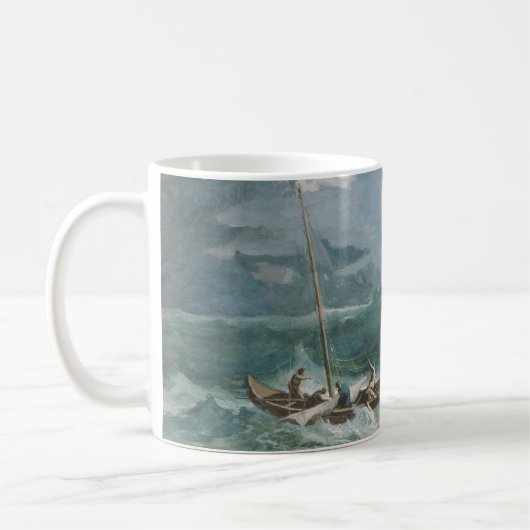 Boote in einem Sturm Kaffeetasse (Links)