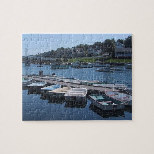 Boote in einer Reihe Puzzle (Horizontal)