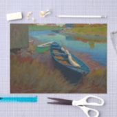 Boote in Erholung von Wesley Dow 1895 Seidenpapier (Handwerk)