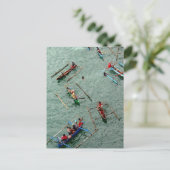 Boote in Indonesien Postkarte (Stehend Vorderseite)