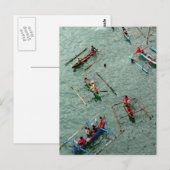 Boote in Indonesien Postkarte (Vorne/Hinten)