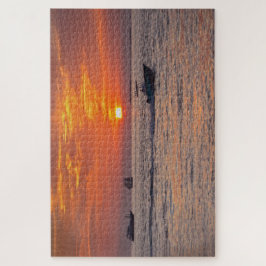 Boote in Key West, Florida, bei Sunset Puzzle