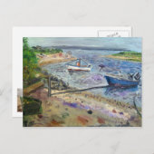 Boote in napeaque, The Hamptons Postkarte (Vorne/Hinten)