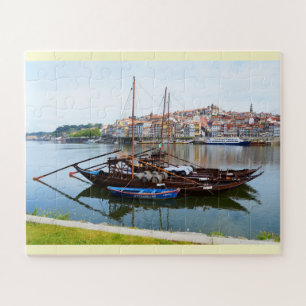 Boote in Porto, Portugal Puzzle