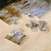 Boote in Rouen 1872 Monet Fine Art Puzzle (Seite)