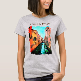 Boote in Venedig, Italien T-Shirt