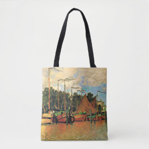Boote in Zaandam von Claude Monet, Tasche