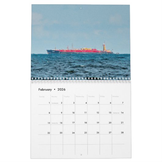 BOOTE KALENDER (Feb 2026)