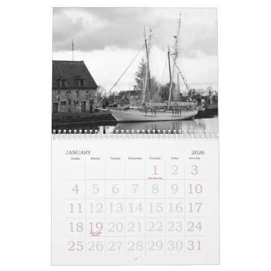 Boote Kalender (Jan 2026)