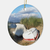 BOOTE KERAMIK ORNAMENT (Links)