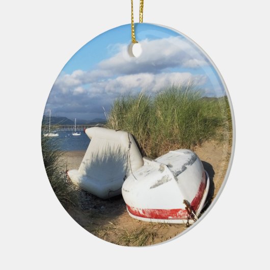 BOOTE KERAMIK ORNAMENT (Links)